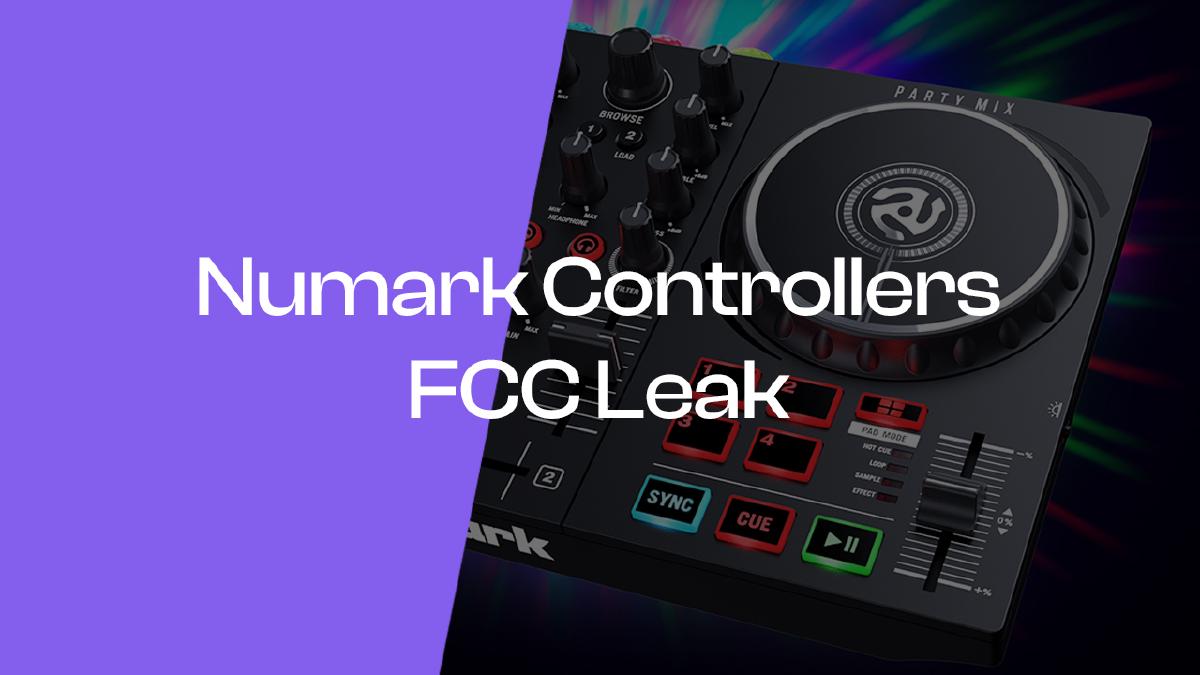 FCC Database Leak: Two New Numark Stem Controllers