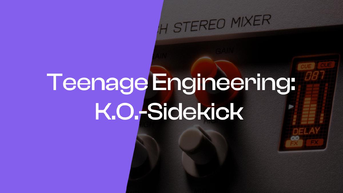 Teenage Engineering EP-136: Mixer or Controller?