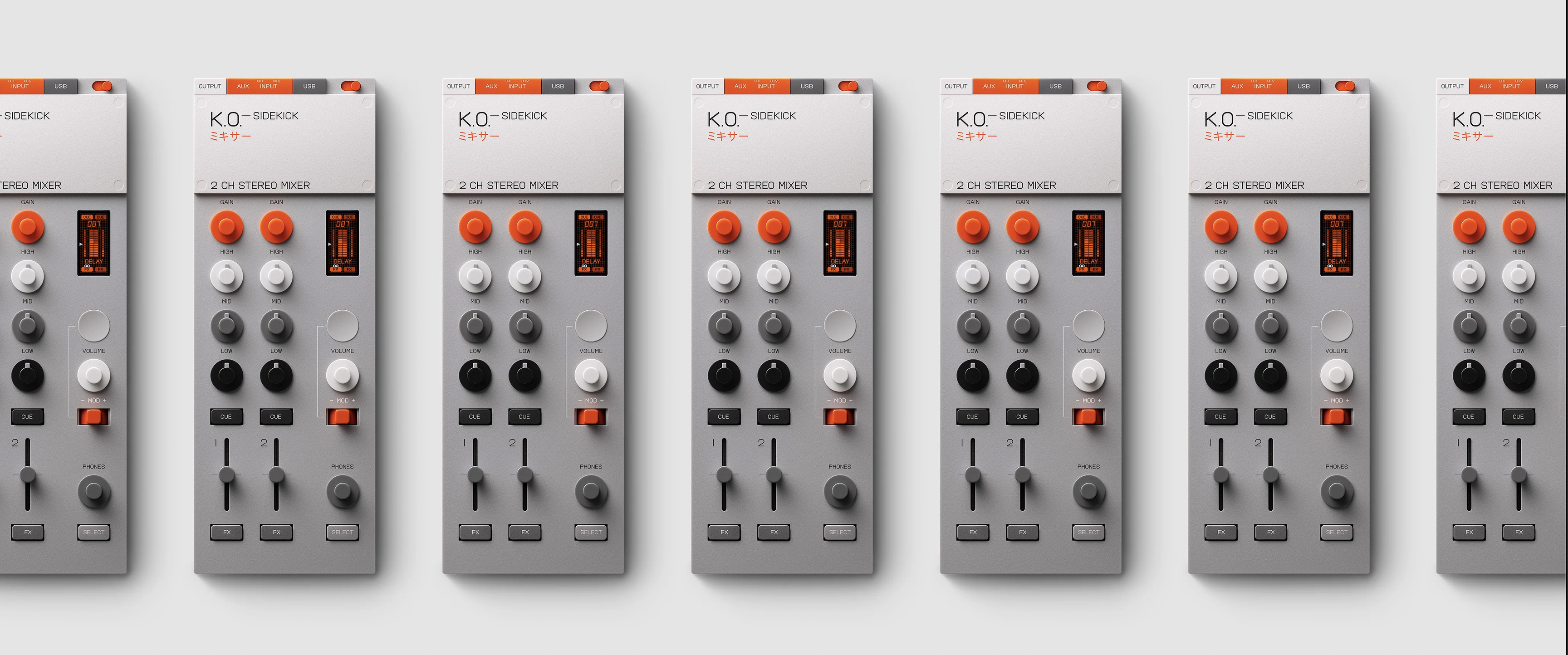 An image showing the Teenage Engineering K.O.-Sidekick EP-136 Unit